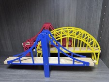 Wooden Train Bridges Lot Of 3 Thomas/brio