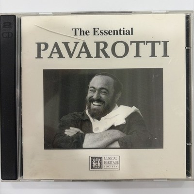 The Essential Pavarotti (CD, 2 Discs, Musical Heritage Society)