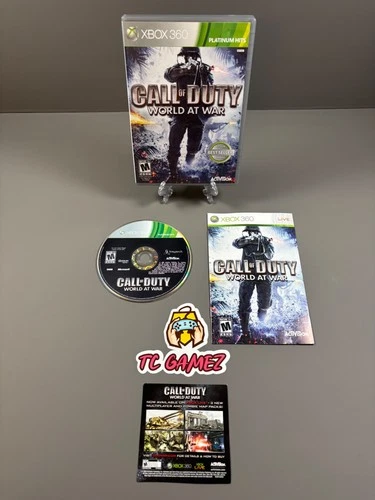 Call of Duty: World at War Xbox 360 CIB Complete