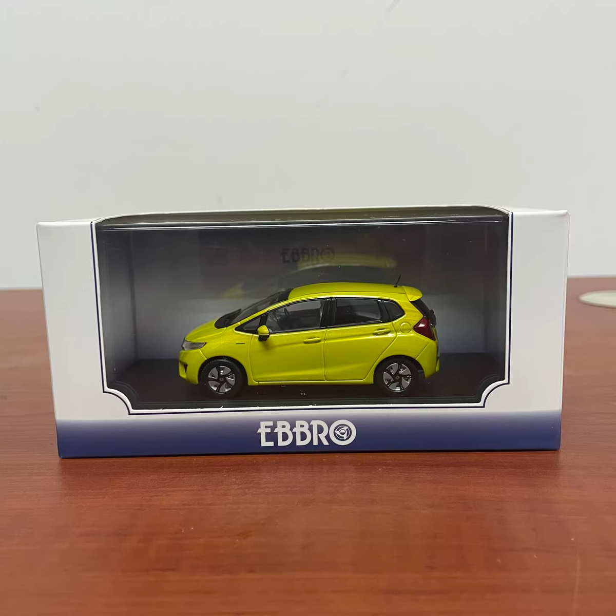 1:43 EBBRO HONDA FIT Hybrid GK5 Yellow Diecast Model | eBay