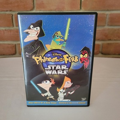 Phineas and Ferb Star Wars DVD / Star Wars IV: A New Hope