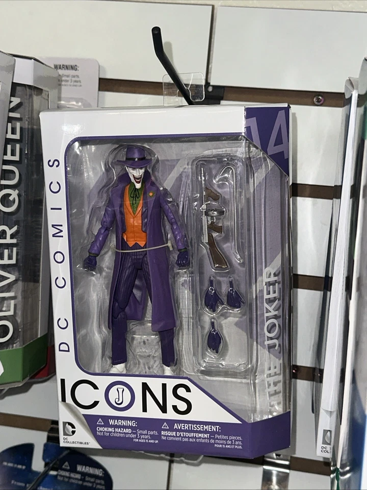 Figura de acción DC Comics ICONS THE JOKER DC Collectibles nueva Foto 4 de 4