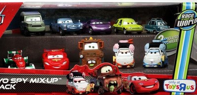 Disney Pixar Cars 2 Tokyo Spy Spy Mix-Up 10-Pack Toys R Us