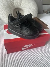 Image of Nike Infant Black Trainers Size 4.5