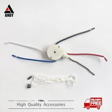 Zing Ear ZE-208S 3Speed 4Wire Ceiling Fan Pull Chain Switch 6A 125VAC-Bronze 1 X