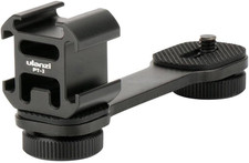 PT-3 Triple Cold Shoe Mount Adapter Aluminium for Gimbal DJI Osmo Mobile 2/3, Z