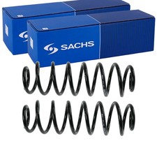 2X SACHS FAHRWERKSFEDERN HINTEN PASSEND FÜR AUDI A2 LINKS+RECHTS