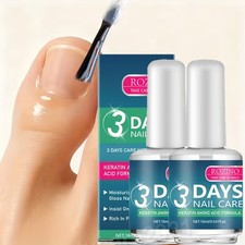 2PACK ROZINO 3 Days Nail Care - Keratin Amino Acid Formula Superior Nail Nourish