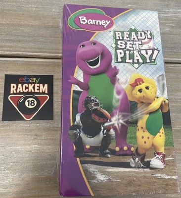 Barney - Ready Set Play VHS Tape 2004 Hit Entertainment Children s Cartoon Show