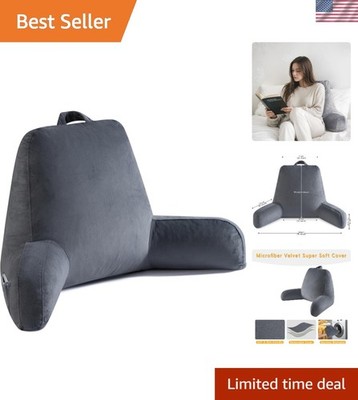 Reading Pillow for Sitting in Bed Adult X-Large Support Back Rest Cushion