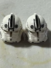 LEGO Clone Trooper V-wing Pilot (Phase 2) HELMETs only! Lot of 2