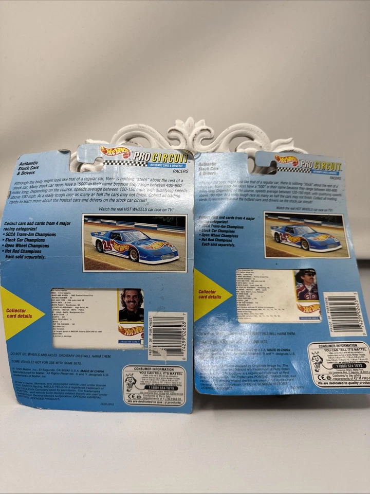 Coches de circuito profesional Richard Petty & Kyle Petty Hot Wheels Foto 2 de 2