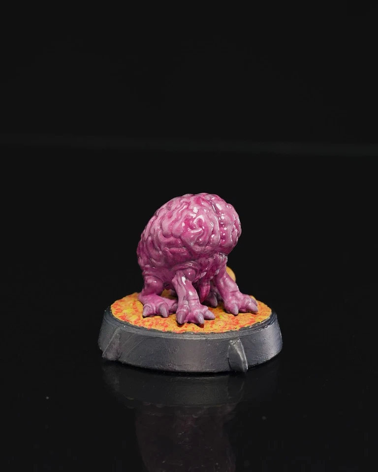 DnD Intellect Devourer Illithid Enemy Mini 32mm Scale TTRPG (unpainted)