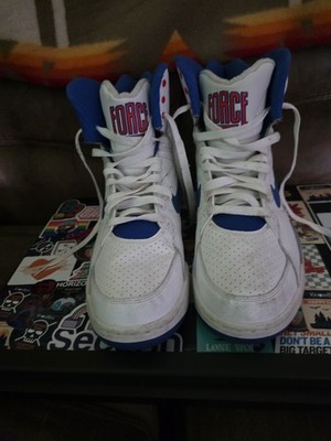 Nike Air Command Force High USA 76ers 684715-101 Ultramarine Size 9.5 Vintage
