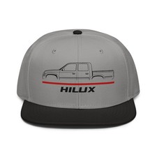 For Toyota Hilux 2002 Truck Fans Cap Car Graphic Snapback Hat Birthday Gift