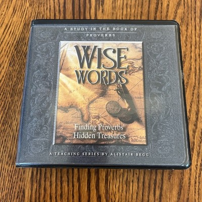 Wise Words Study in the Book of Proverbs Alistair Begg 7 CD Disc Set Truth Life