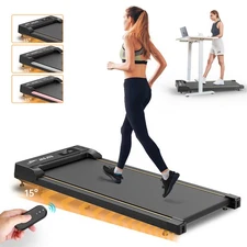 Portable Treadmill Walking Pad with incline Under Desk Running Machine for Home