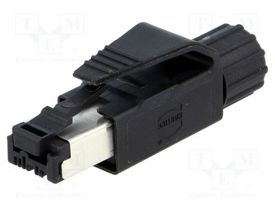 Złącze: RJ45 wtyk PIN: 4 Kat: 5 złocony 8p4c 61÷69mm IDC Z1C2