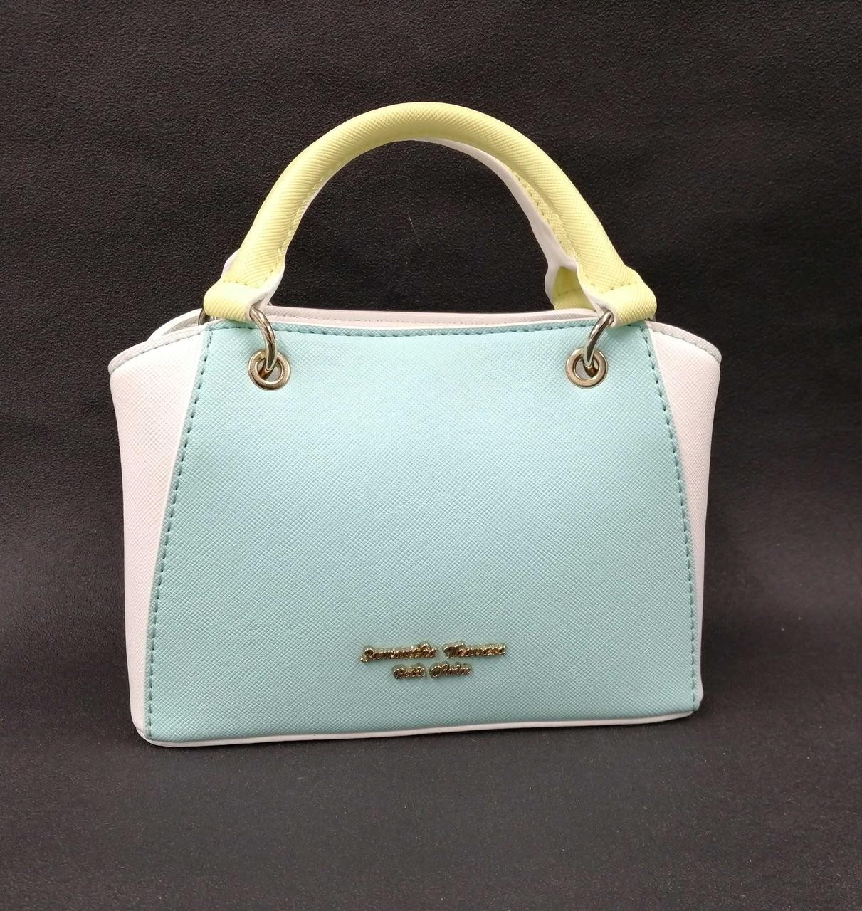 Shoulder bag Model White Blue SAMANTHA THAVASA-image