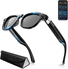 Glossy AI Smart Sunglasses with Camera – 8MP 4K 1200P Video Record, 0.1S Real-Ti