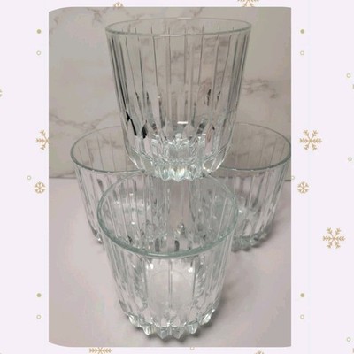 Set Of 4 Double Old Fashioned Boulevard Coolers  By CRISTAL D'ARQUES-DURAND 