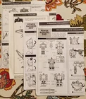 Vintage Power Rangers Megazord Instruction Manuals - Lot Of  4