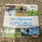 New ListingNintendo Wii Sports Nintendo Wii E Manual Included Disc w/ Case & Instructions