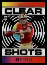 2021 Panini Illusions #CS-18 Trey Lance Rookie Clear Shots 49ers