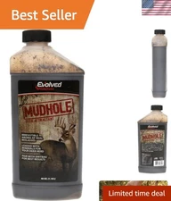 Mudhole Molasses Enriched Liquid Deer Attractant - 40 Oz for -Round Success