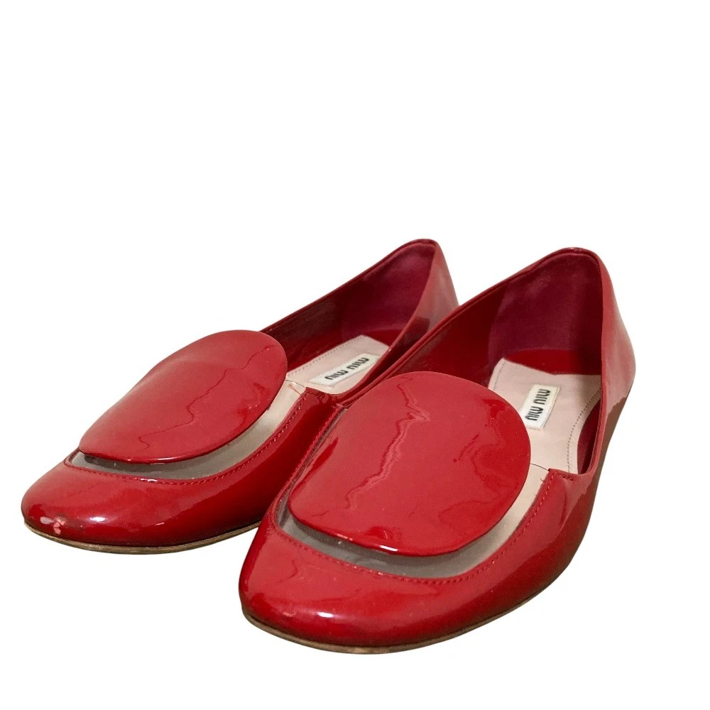 MIU MIU Women's Patent Leather Flats and Oxfords for sale | eBay