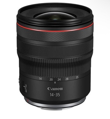  Canon RF14-35mm F4 L is USM Lens, Wide-Angle Zoom Lens, Compatible with EOS R S