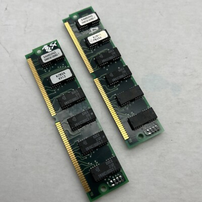 8MB Total (2) 4MB FPM PARITY SIMM 72-PIN 2X36 Memory Kingston Toshiba 70ns 80ns