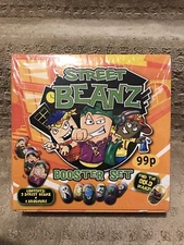 Mighty Beanz Street Beanz Booster Box Vintage Sealed Store Display New Rare