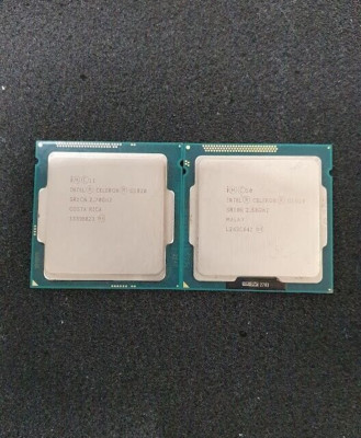Lot Von 2 Intel Celeron G1820 G1610 Dual Core CPU Gebraucht 2MB Cache
