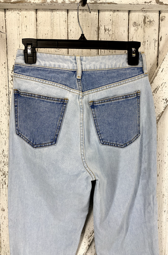 PacSun Womens/Juniors Patch Work High Rise Mom Denim Jeans Size 25 - Picture 5 of 7