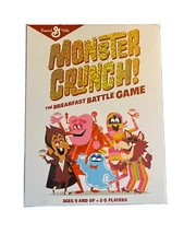 General Mills Monster Crunch The Breakfast Battle Game Sealed 