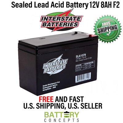 Z-Scooter scooters (check size) replacement battery 12V 8Ah T2/F2 SLA1079