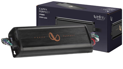 Infinity KP5004 Kappa Perfect 4 x 75 Motorcycle Amplifier - Compact Weatherproof