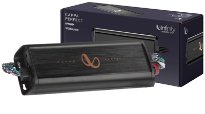 Infinity KP5004 Kappa Perfect 4 x 75 Motorcycle Amplifier