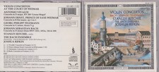Baroque Violin Concertos / Ritchie, Rifkin, Bach Ensemble by Ritchie CD 0924ES