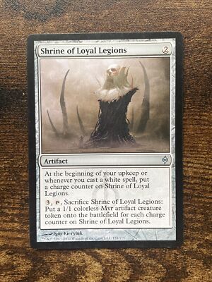 Shrine of Loyal Legions (155) New Phyrexia MTG Magic The Gathering D9737*