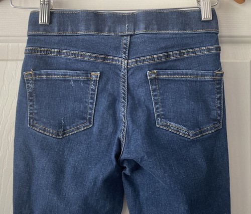 cat & jack grils size 10 jegging mid rise pull on waist Denim ultimate stretch - Picture 8 of 20