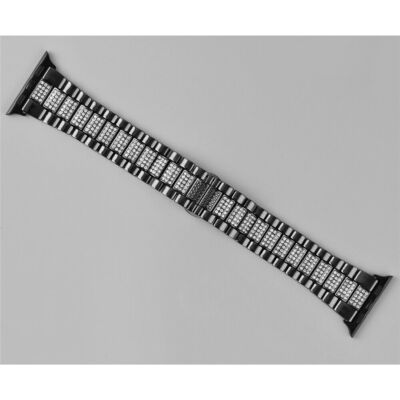 44/41/45/49mm Steel Link Band Strap Bracelet for Apple Watch 9 8 7 6 SE Ultra 2