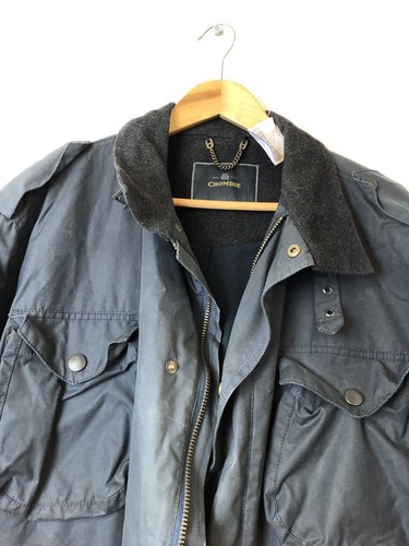 Crombie Gents Waxed Jacket Size XL VGC - Picture 2 of 7