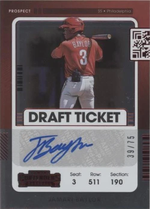 Draft Ticket Red
