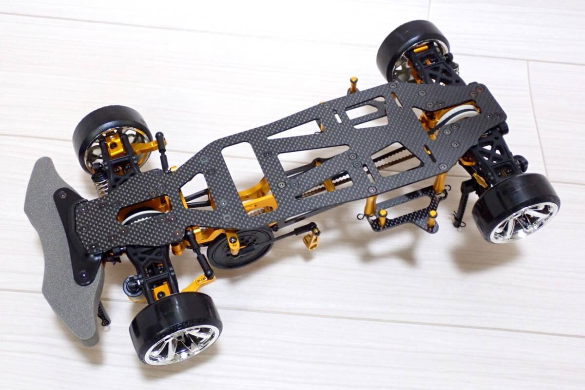 TAMIYA TA05 1/10 LIMITED VDF GOLD EDITION DRIFT WITH MANY TAMIYA TA05 1/10 LIMITED VDF GOLD EDITION DRIFT WITH MANY