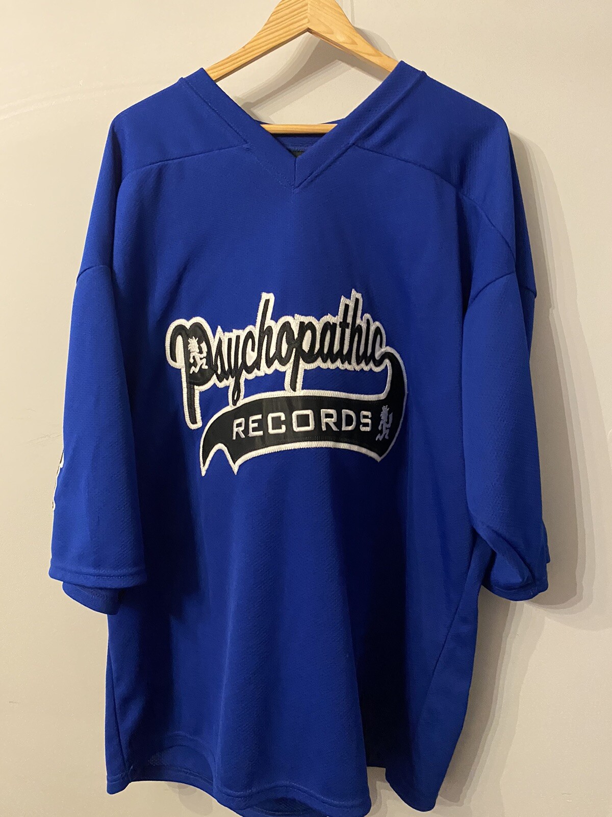 Psychotic Records ICP INSANE CLOWN POSSE hockey Jersey XL  Inaugural Year 91