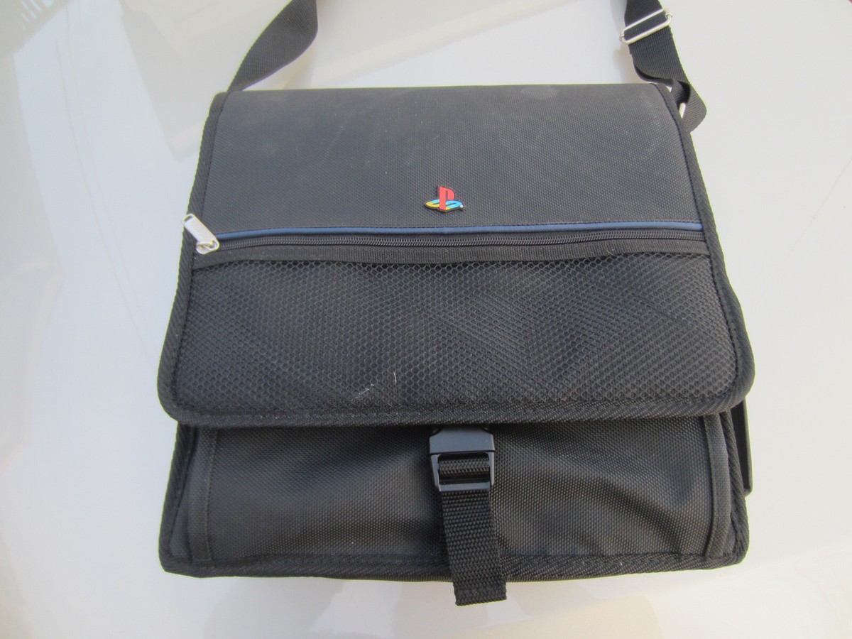 Sony Playstation Original Carry Case Messenger Travel Bag Tote w