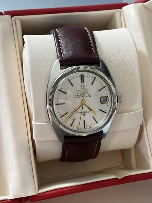 OMEGA Constellation Chronometer silberfarbenes Zifferblatt Herrenuhr - 168.027