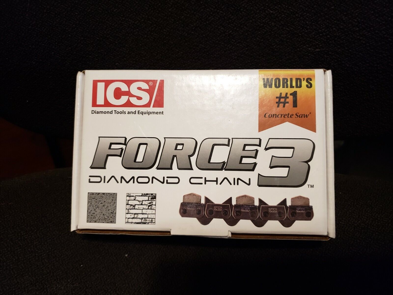 ICS 14 Force 3 Diamond concrete cutting Chain 584292 - BRAND NEW